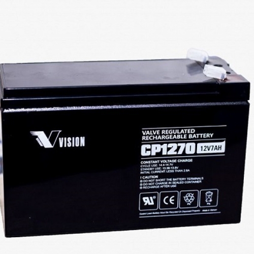 ẮC QUY VISION CP1270, 12V-7AH