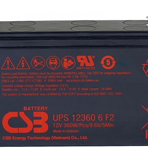 BÌNH ẮC QUY CSB UPS123606F2