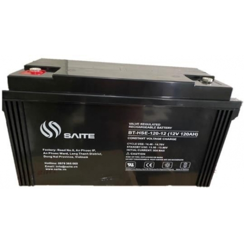 BÌNH ẮC QUY SAITE 12V-120AH
