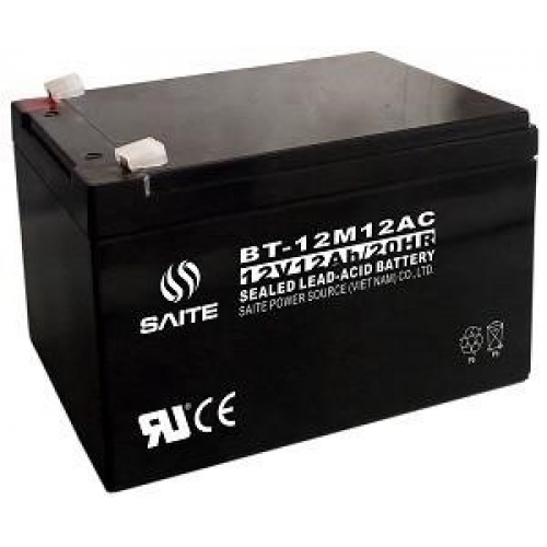 BÌNH ẮC QUY SAITE 12V-12AH
