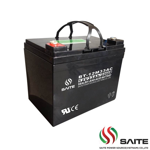 BÌNH ẮC QUY SAITE 12V-33AH
