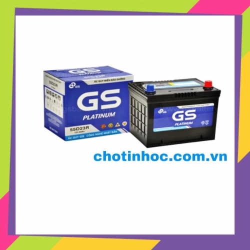 ẮC QUY GS 55D23R-MF, 12V - 60AH