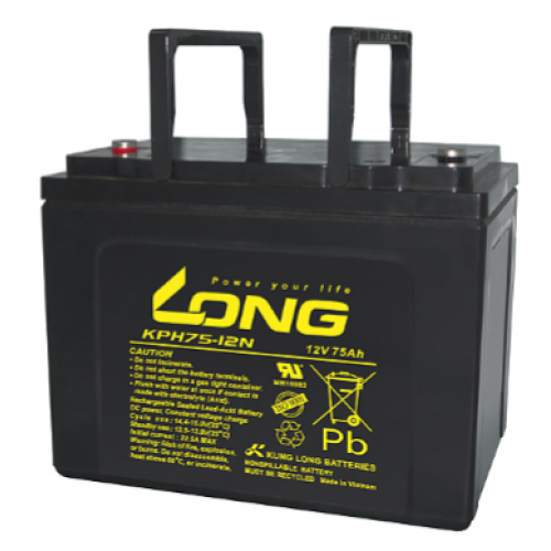 ẮC QUY KÍN KHÍ (VRLA AGM) LONG 12V-75Ah, KPH75-12N