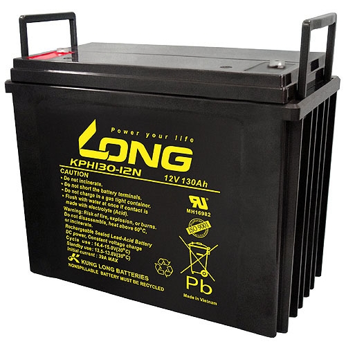 ẮC QUY KÍN KHÍ (VRLA AGM) LONG 12V-130Ah, KPH130-12N