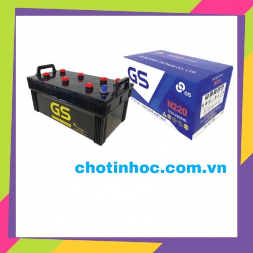 ẮC QUY GS N220, 12V-220Ah