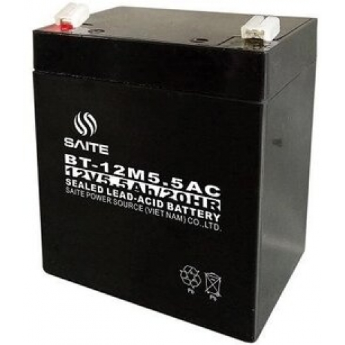 BÌNH ẮC QUY SAITE 12V-5AH